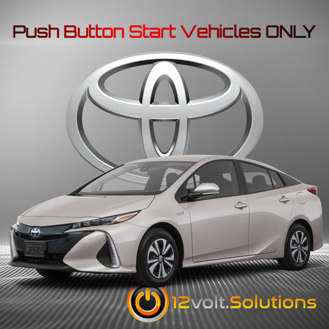 2016-2019 Toyota Prius Plug & Play Remote Start Kit (Push Button Start)-12Volt.Solutions