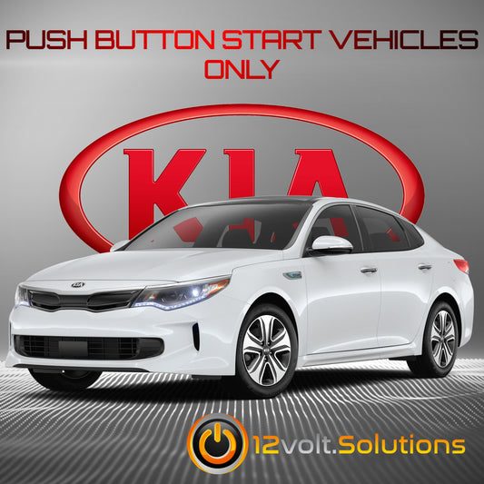 2016-2020 Kia Optima Remote Start Plug and Play Kit (Push Button Start)-12Volt.Solutions