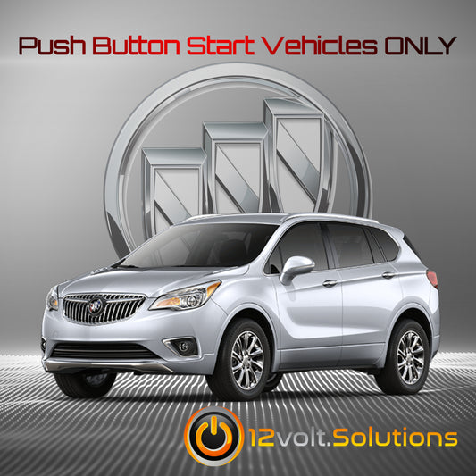 2017-2020 Buick Envision Plug and Play Remote Start Kit (Push Button Start)-12Volt.Solutions