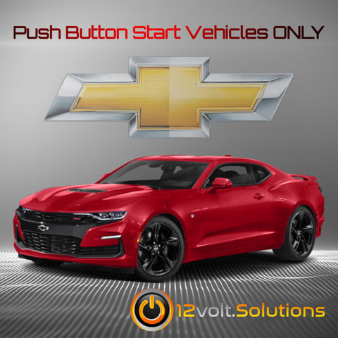 2016-2021 Chevrolet Camaro Plug and Play Remote Start Kit (Push Button Start)-12Volt.Solutions