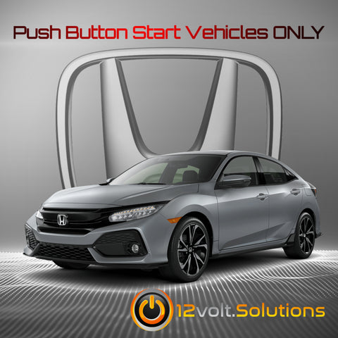 2016-2021 Honda Civic Plug & Play Remote Start Kit (Push Button Start)-12Volt.Solutions