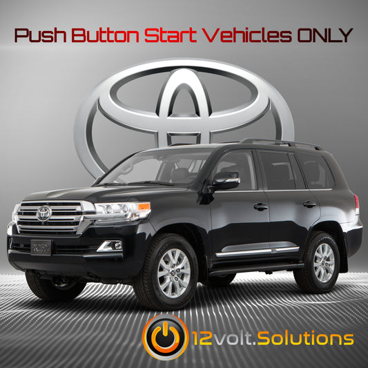 2016-2021 Toyota Land Cruiser Plug & Play Remote Start Kit (Push Button Start)-12Volt.Solutions
