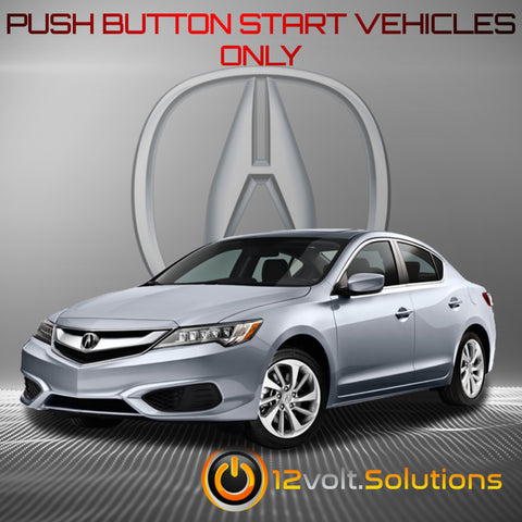 2016-2022 Acura ILX Plug & Play Remote Start Kit (Push Button Start)-12Volt.Solutions