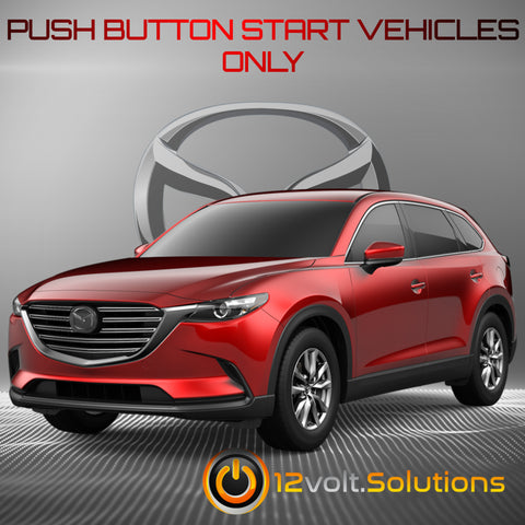 2016 2023 Mazda CX 9 Plug Play Remote Start Kit Push Button