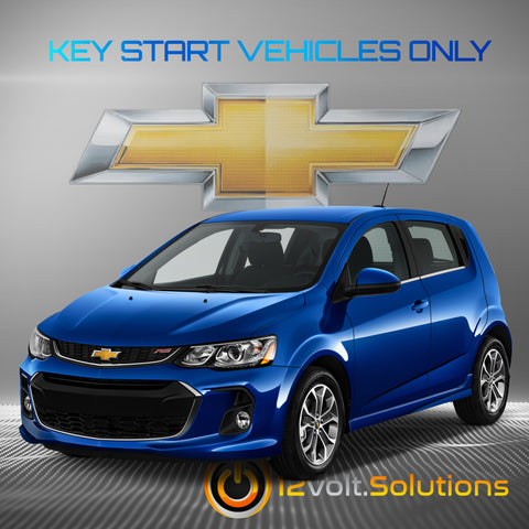 2017-2018 Chevrolet Sonic Plug & Play Remote Start Kit (Key Start)-12Volt.Solutions