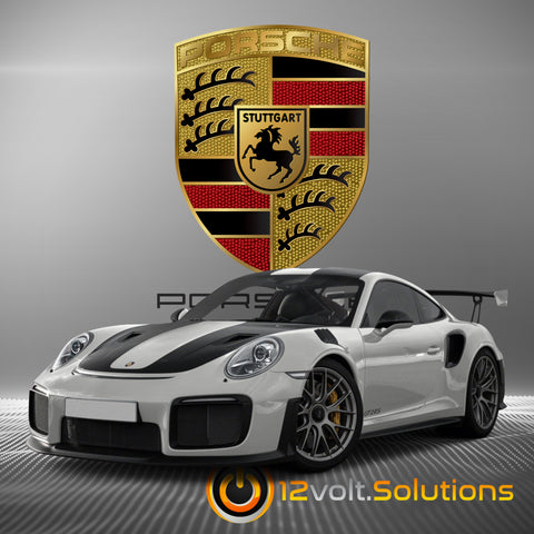 2017-2019 Porsche GT2 RS Plug and Play Remote Start Kit-12Volt.Solutions