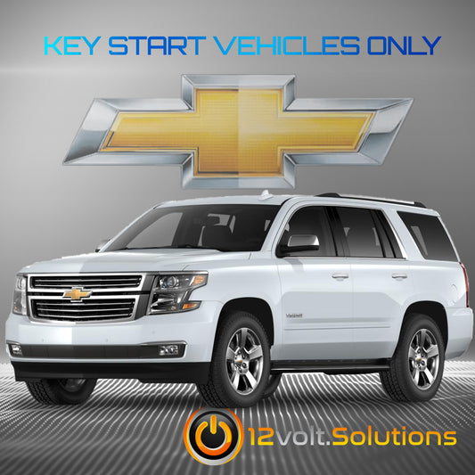 2017-2020 Chevrolet Tahoe Plug & Play Remote Start Kit (Key Start)-12Volt.Solutions
