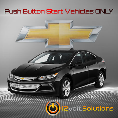 2017-2021 Chevrolet Bolt Plug and Play Remote Start Kit (Push Button Start)-12Volt.Solutions