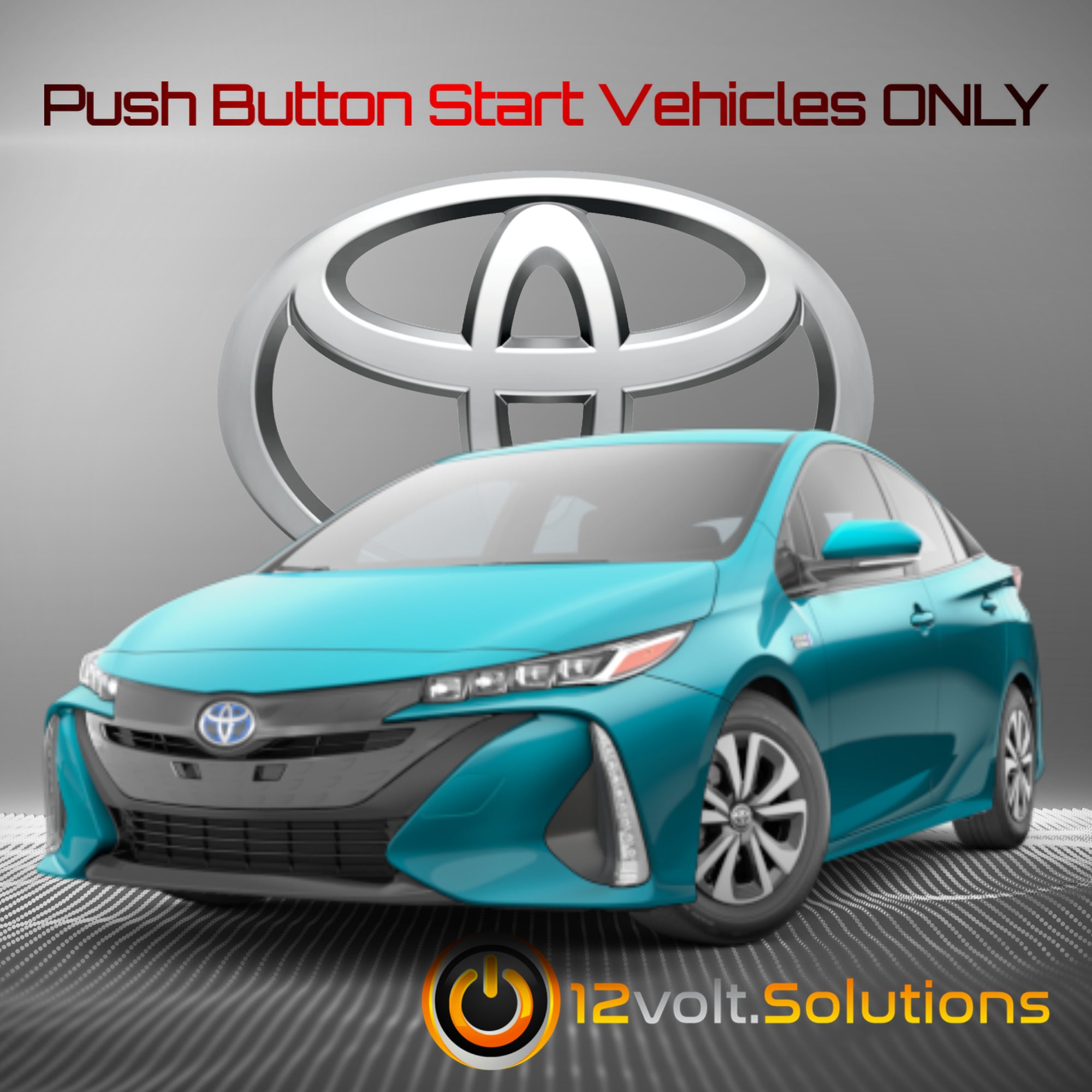 2017-2022 Toyota Prius Prime Plug & Play Remote Start Kit (Push Button Start)-12Volt.Solutions