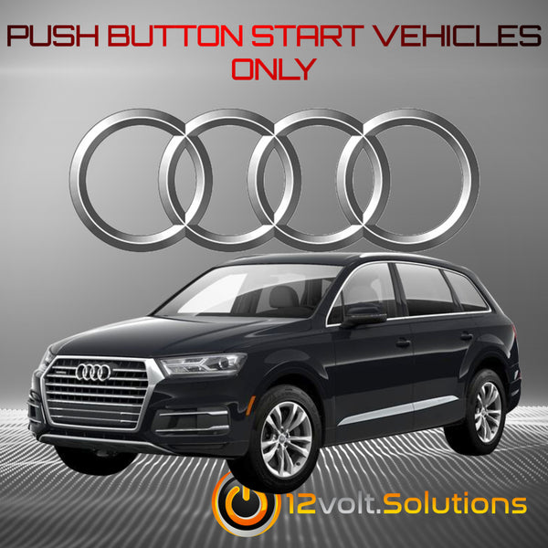 2017 2023 Audi Q7 Plug and Play Remote Start Kit
