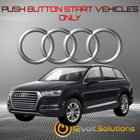 2017-2023 Audi Q7 Plug and Play Remote Start Kit-12Volt.Solutions