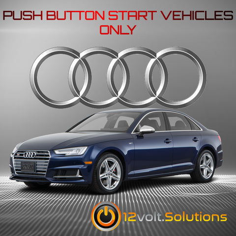 2017-2023 Audi S4 Plug and Play Remote Start Kit-12Volt.Solutions