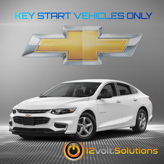 2017 Chevrolet Impala Plug & Play Remote Start Kit (Key Start)-12Volt.Solutions