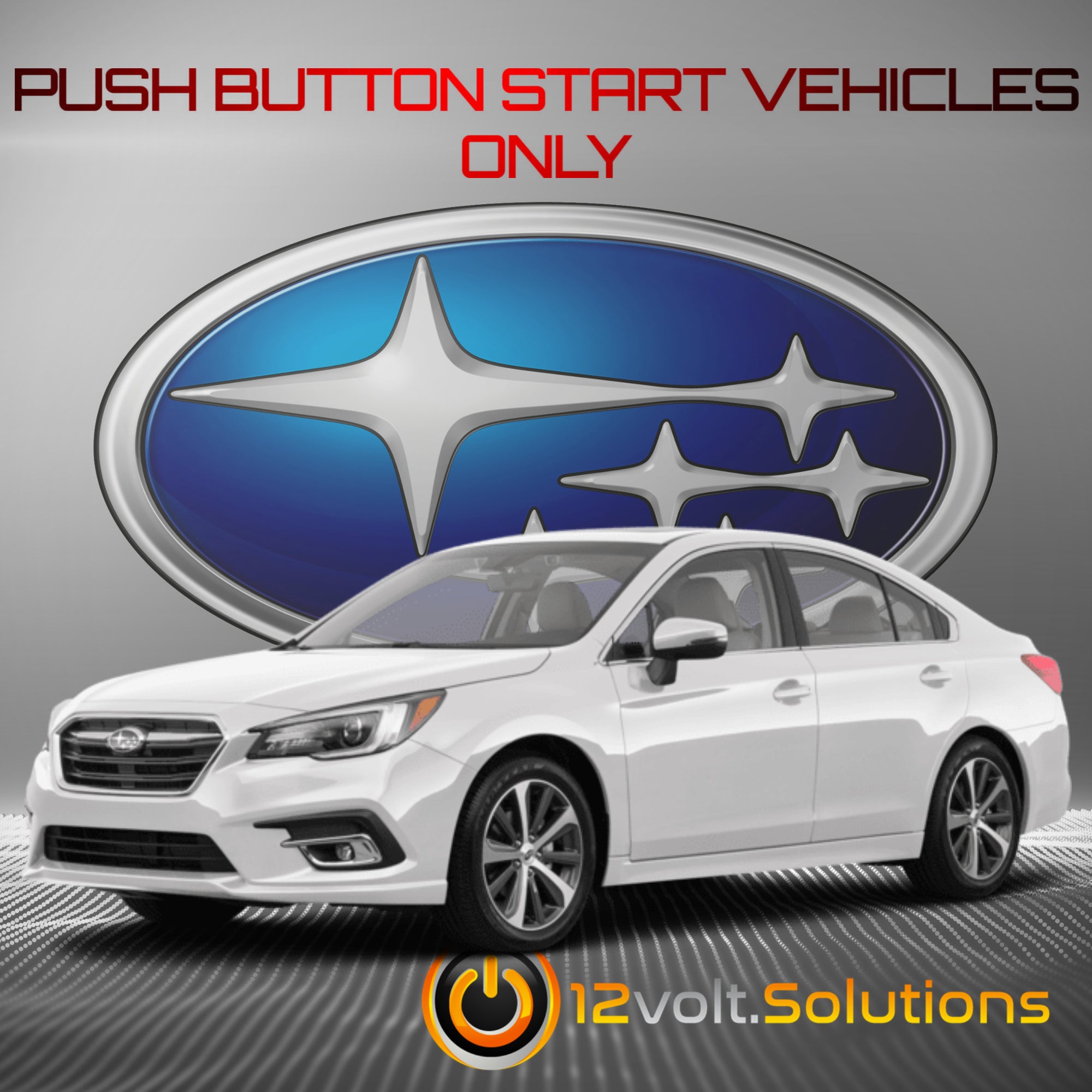 2018-2019 Subaru Legacy Plug and Play Remote Start Kit (Push Button Start)-12Volt.Solutions