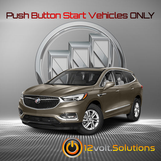 2018-2020 Buick Enclave Plug and Play Remote Start Kit (Push Button Start)-12Volt.Solutions