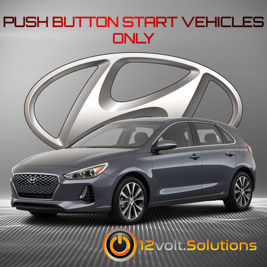 2018-2020 Hyundai Elantra GT Remote Start Plug and Play Kit (Push Button Start)-12Volt.Solutions