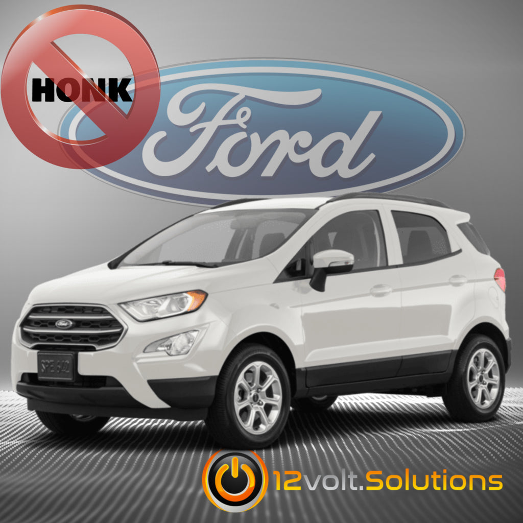2018 2021 Ford EcoSport Remote Start System Plug Play Kit LUL no horn honk Lock Unlock Lock Standard Kit Remote Start from OEM FOB only