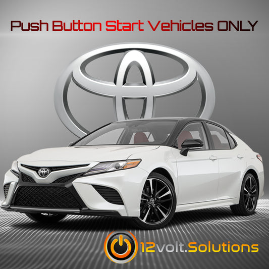 2018-2022 Toyota Camry Plug & Play Remote Start Kit (Push Button Start)-12Volt.Solutions