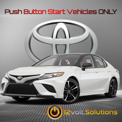 2018 2022 Toyota Camry Plug Play Remote Start Kit Push Button