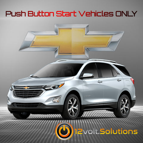 2018-2023 Chevrolet Equinox Plug and Play Remote Start Kit (Push Button Start)-12Volt.Solutions