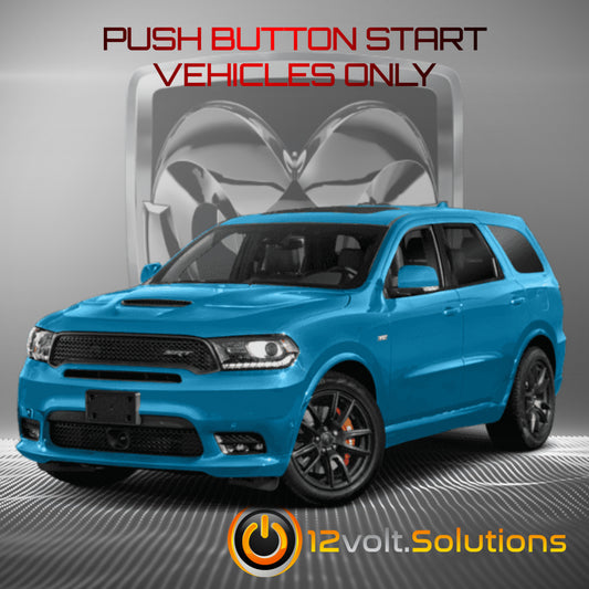 2018-2023 Dodge Durango Plug & Play Remote Start Kit (Push Button Start)-12Volt.Solutions
