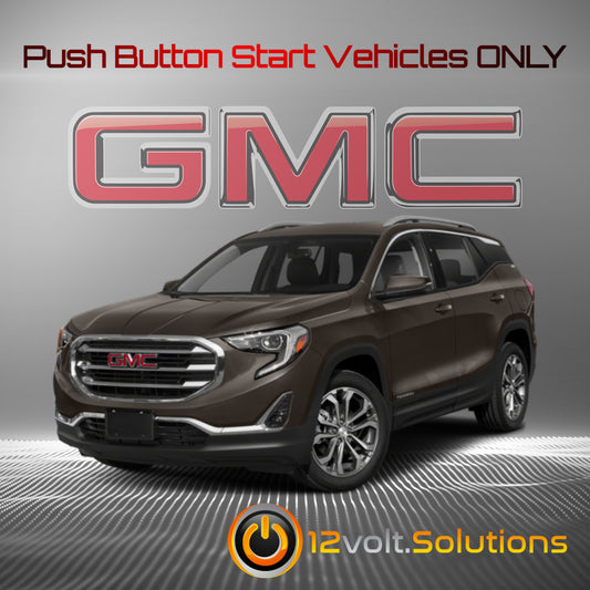 2018-2023 GMC Terrain Plug and Play Remote Start Kit (Push Button Start)-12Volt.Solutions
