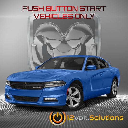 2018 Dodge Charger Plug & Play Remote Start Kit (Push Button Start)-12Volt.Solutions