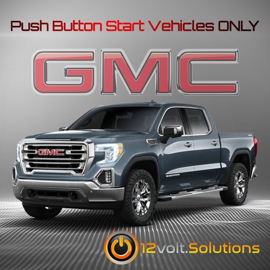 2019-2020 GMC Sierra 1500 Plug and Play Remote Start Kit (Push Button Start)-12Volt.Solutions