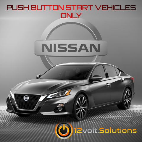 2019-2020 Nissan Altima Remote Start Plug and Play Kit (Push Button Start)-12Volt.Solutions