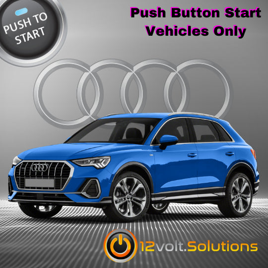 2019-2022 Audi Q3 Plug and Play Remote Start Kit (Push Button Start)-12Volt.Solutions