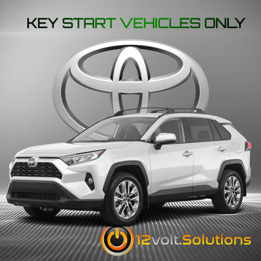 2019-2023 Toyota Rav4 Plug and Play Remote Start Kit (Key Start)-12Volt.Solutions