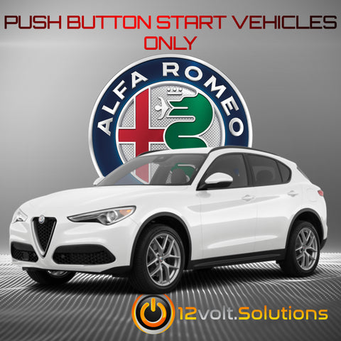 2019 Alfa Romeo Stelvio Plug and Play Remote Start Kit-12Volt.Solutions