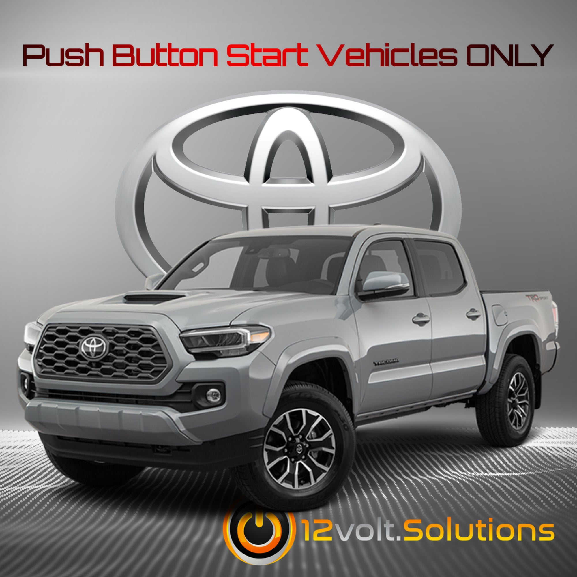 2020-2021 Toyota Tacoma Plug & Play Remote Start Kit (Push Button Start)-12Volt.Solutions