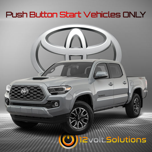 2020-2021 Toyota Tacoma Plug & Play Remote Start Kit (Push Button Start)-12Volt.Solutions