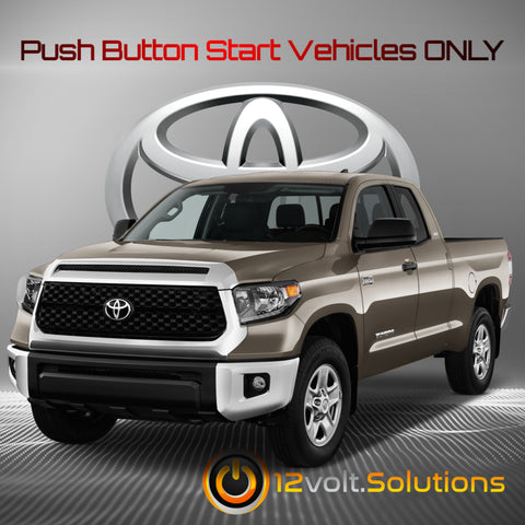 2020 2021 Toyota Tundra Plug Play Remote Start Kit Push