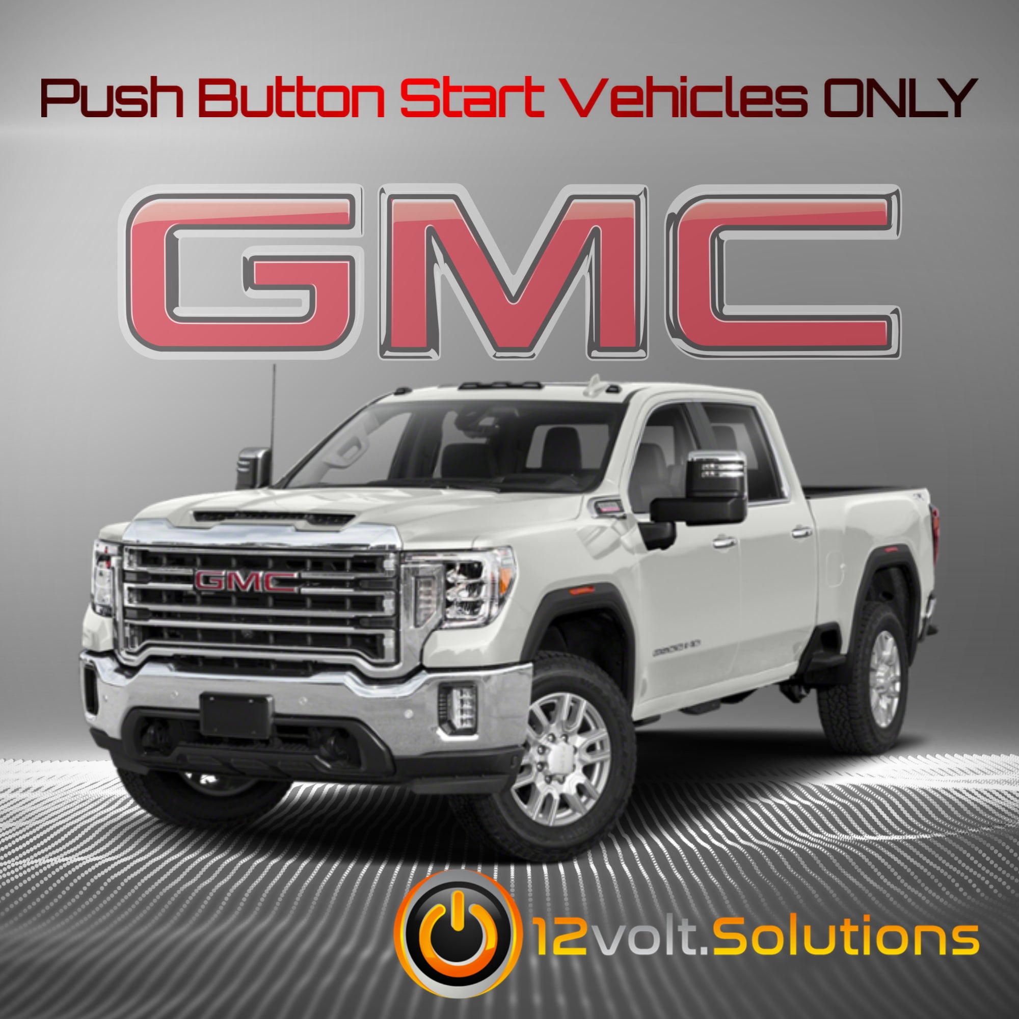 2020-2023 GMC Sierra 2500/3500 Plug and Play Remote Start Kit (Push Button Start)-12Volt.Solutions