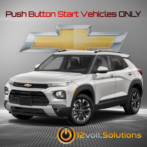 2021-2023 Chevrolet Trailblazer Plug and Play Remote Start Kit (Push Button Start)-12Volt.Solutions