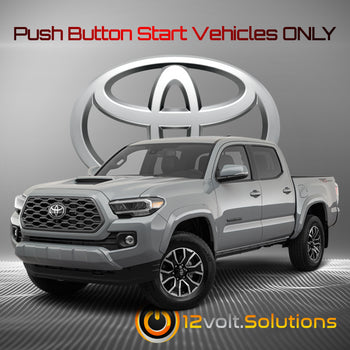 2022-2023 Toyota Tacoma Plug & Play Remote Start Kit (Push Button Start)-12Volt.Solutions