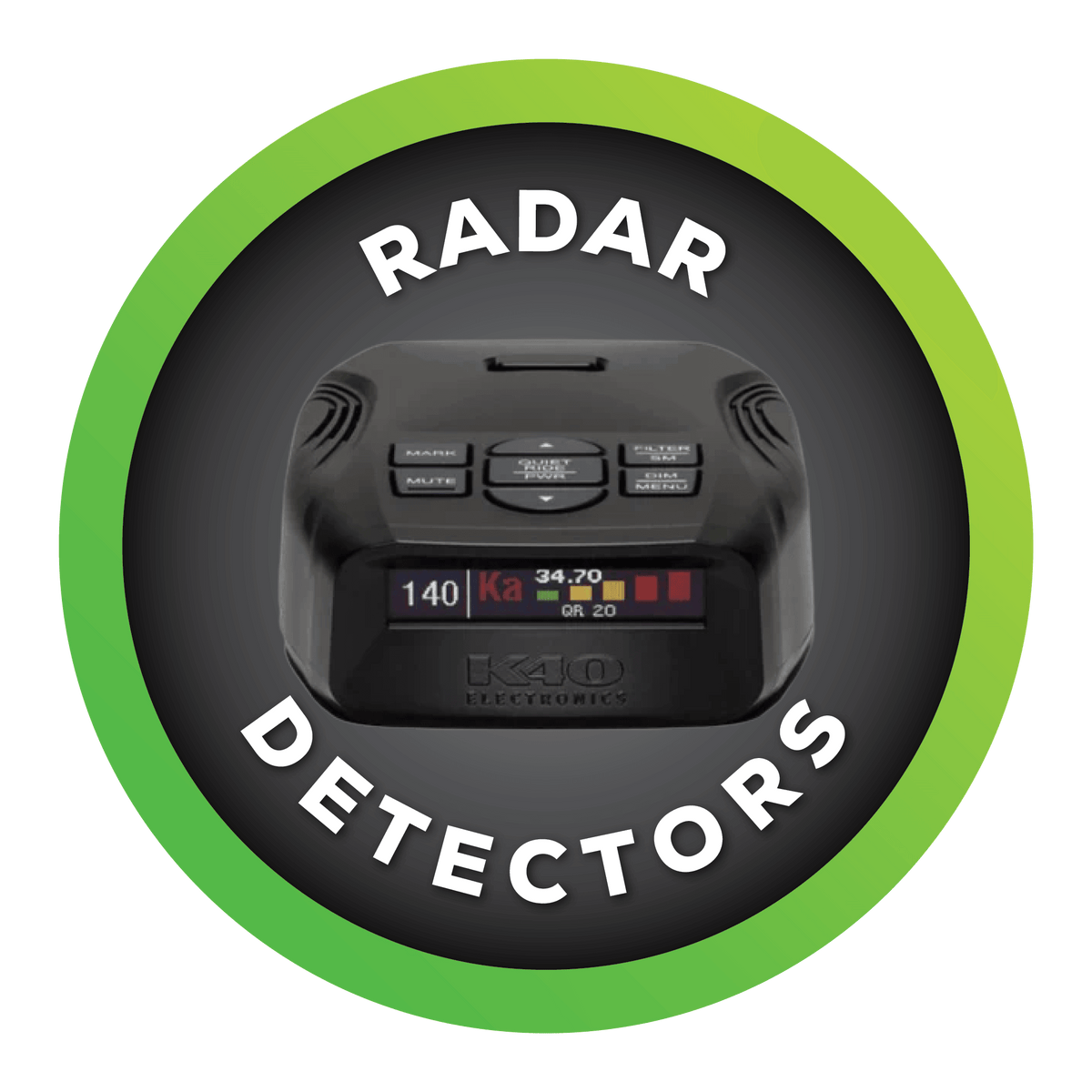 K40 Platinum Series Radar/Laser Detector