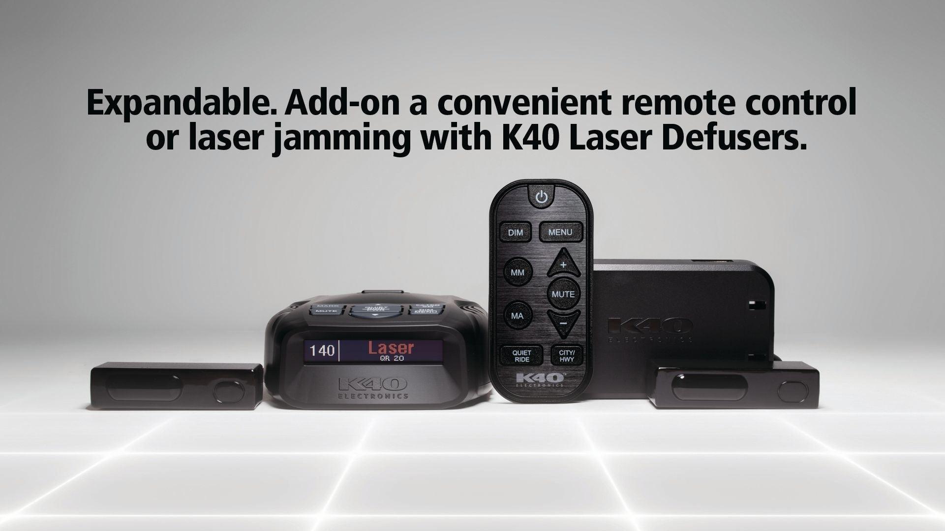 K40 Platinum Series Radar/Laser Detector